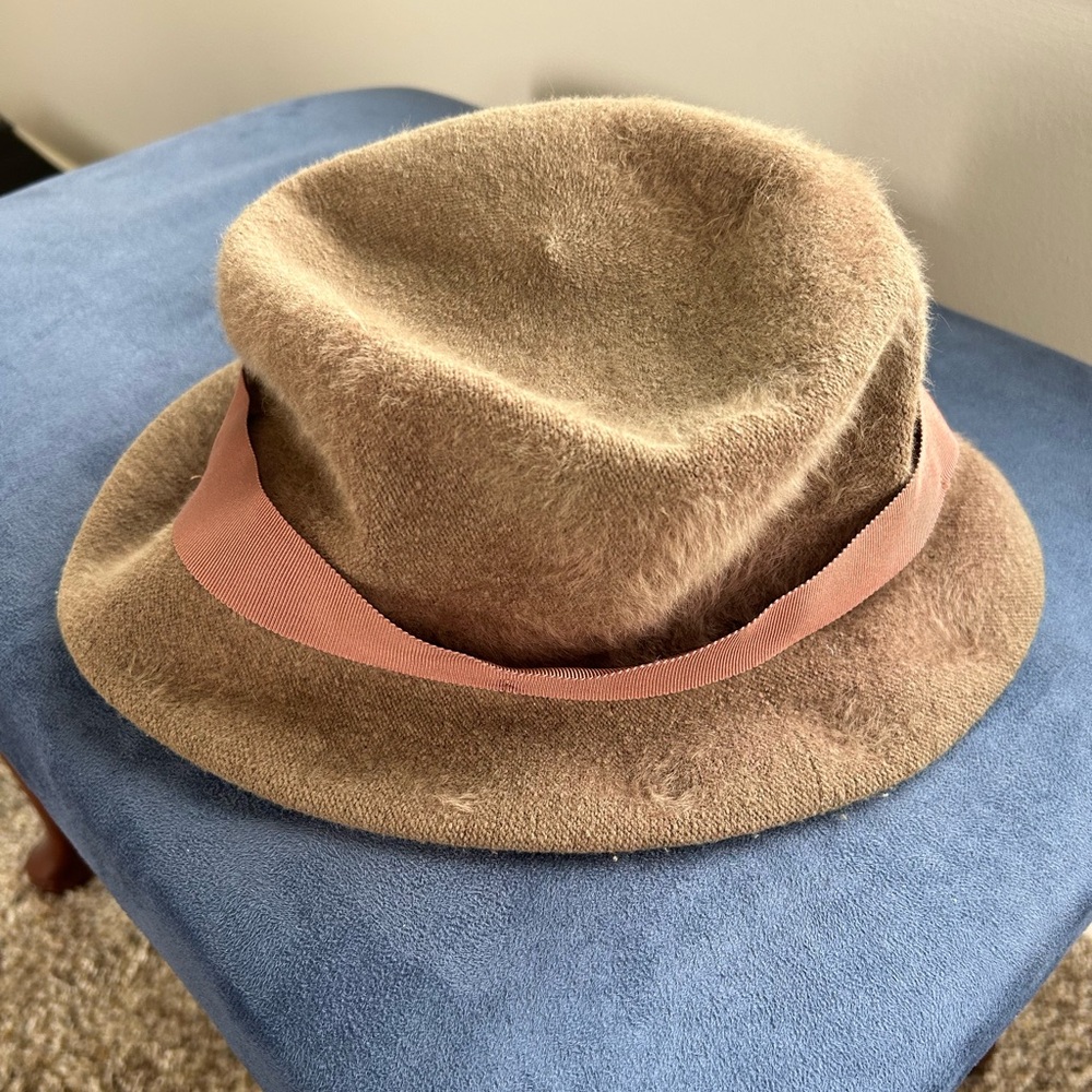 VNTG Kangol Brown Wool Hat - Picture 11 of 12